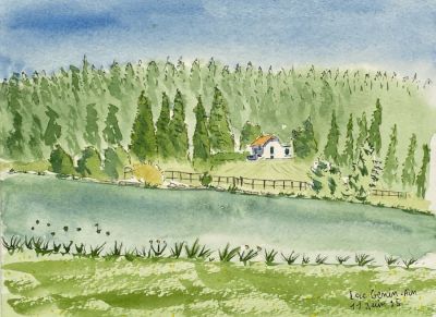 Lac de Genin, le petit Canada - juin 2025