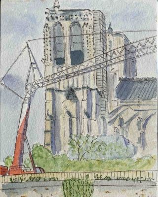 Cathédrale Notre Dame de Paris  - mai 2025