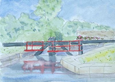  les 11 écluses de Hédé - juillet 2024